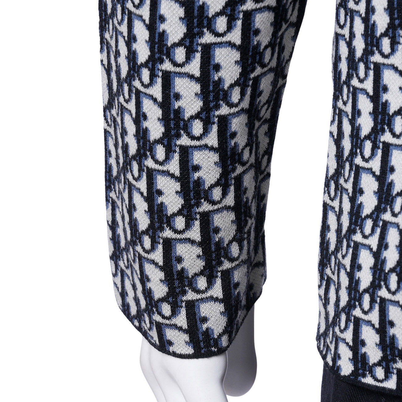 CHRISTIAN DIOR(USED)디올 오블리크 자카드 니트 셔츠 #L